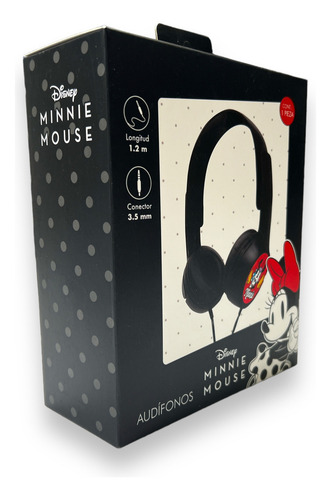 Audifonos De Diadema Niños Disney Personajes Color Minnie Mouse Luz Minnie Mouse