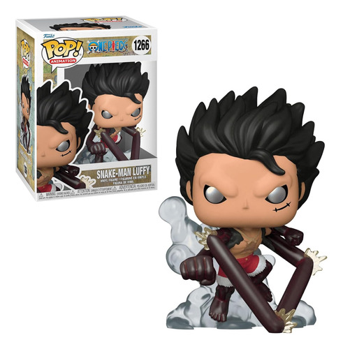 Brinquedo Vinil Funko Pop Boneco One Piece Snake Man Luffy