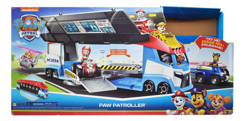 Paw Patrol Patroller Autobus Sin Figura Spin Master Cd