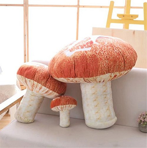 Hynbase 3d Creative Plush Juguetes Mushroom Pillow (23.6 )
