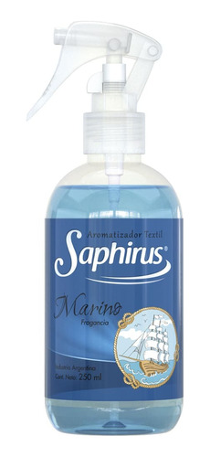 Aromatizador Textil Saphirus Fragancia Marino Pack De 12 Uni