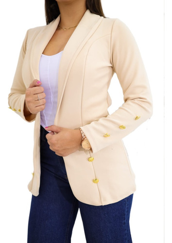 Blazer Chaqueta De Dama Neopreno 