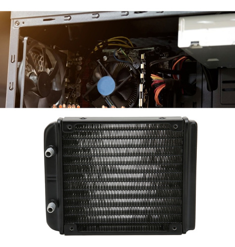 Radiador De Enfriador De Líquido Intercambiador De 120 Mm De