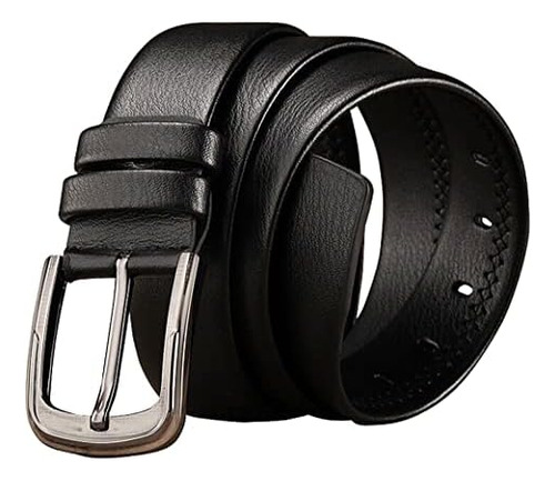 Utowo Cinturón De Cuero Para Hombre, Cinturón De Cuero Sólid