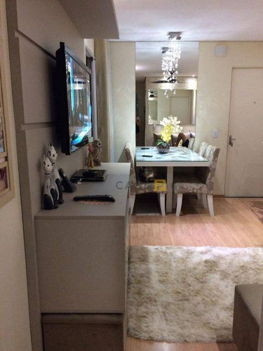 Imagem 2 de 26 de Apartamento Com 2 Dormitórios À Venda, 50 M² Por R$ 190.000,00 - Planalto Do Sol Ii - Santa Bárbara D'oeste/sp - Ap0175