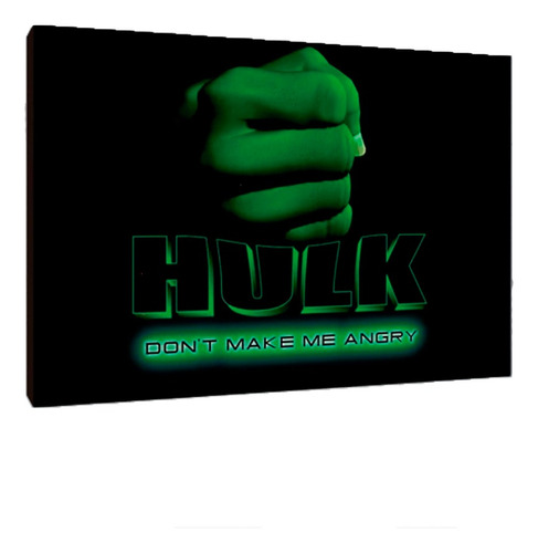 Cuadros Poster Superheroes Hulk M 20x29 (hlk (4))