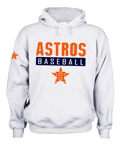 Sudadera Capucha Astros De Houston Baseball Mlb Mod. L