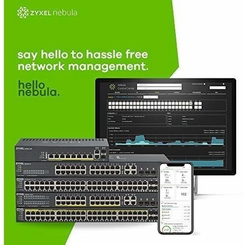 Conmutador De Red Zyxel Gs1920-48hpv2 48 Puertos Ethernet