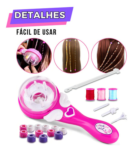 Máquina Trenzadora De Cabello Para Niños Juliana