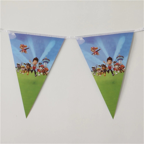 Set Cumpleaños Cotillon Paw Patrol, Para 10 Niños