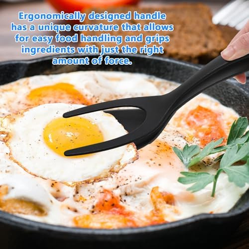 Pinzas De Cocina De Silicona, Juego De 2 Espátulas, Espátula