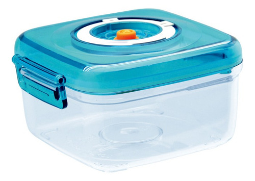 Tupper De Acrílico 1400ml Aquart, Con Bomba De Vacío E Indic