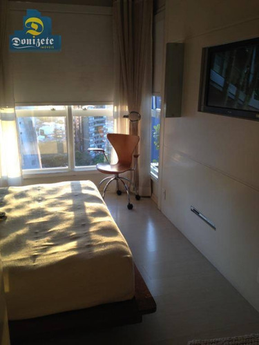Cobertura Com 1 Dormitório À Venda, 130 M² Por R$ 979.000,00 - Jardim - Santo André/sp - Co1786