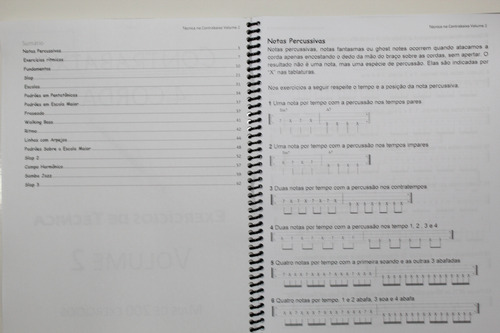 Livro Contrabaixo Exercícios De Técnica Volume 2