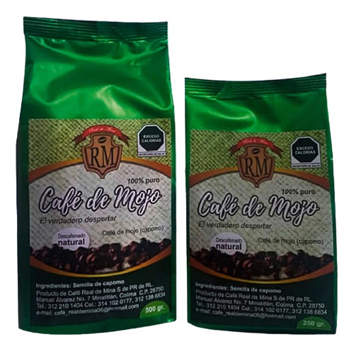 Cafe De Mojo, Capomo, Nuez De Ramon, Nuez Maya 1kg