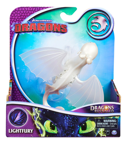 Dragons Revealed Lightfury Figura Dragones Dreamworks
