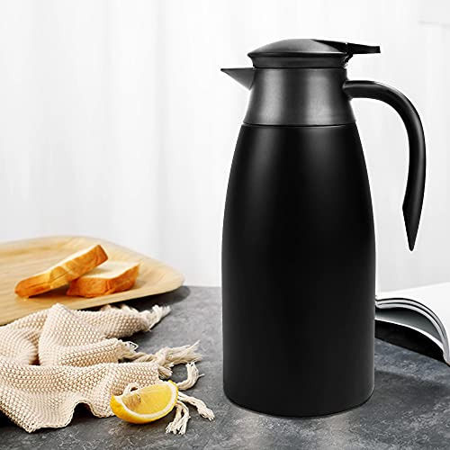 Termo De Café De 68 Oz, Termo De Acero Inoxidable Aisl...