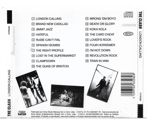 Cd Clash - London Calling