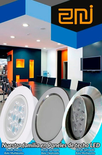 Bala Led 5w Multipunto Blanca O Satin Importada Pack X 5