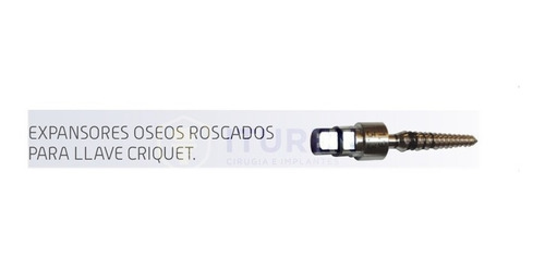 Expansor Óseo Roscado Para Llave Criquet - Byw Implantes