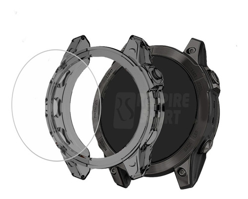 Kit Capa Case E Pelicula Para Fenix 7s Standard Solar