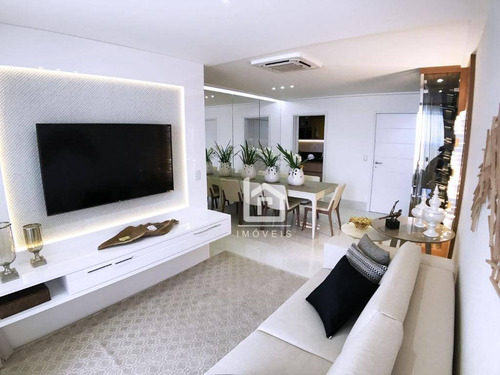 Imagem 2 de 20 de Lindo Apartamento Montado E Decorado No Sistema De Porteira Fechada, Na Quadra Do Mar Da Praia Da Costa! - Ap0258