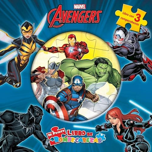 Marvel Avengers - Mi Primer Libro De Rompecabezas Td  - Marv