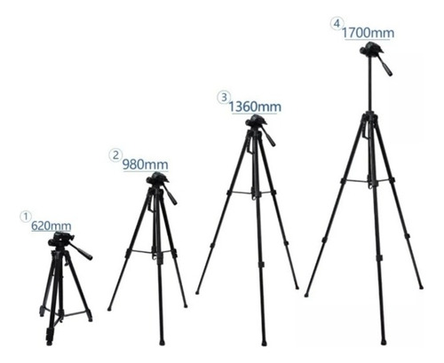 Trípode Para Celular Camaras. Soporte Ajustable