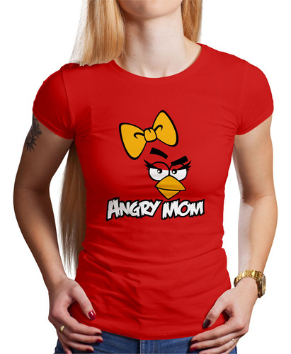 Polo Dama Angry Mom (d1105 Boleto.store)