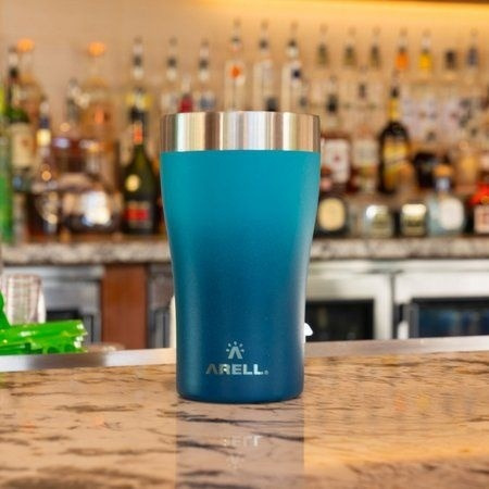 Imagem 4 de 9 de Copo Térmico De Cerveja 500ml Azul Ocean Blue - Arell