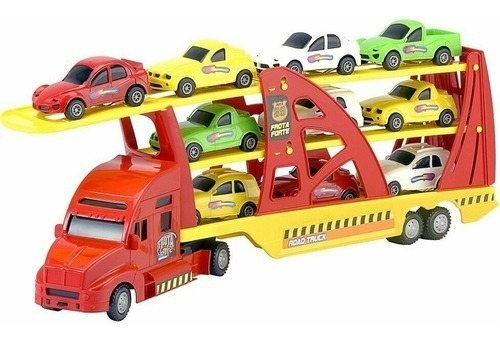Mini Stork Truck Children's Strong Fleet, Home Play, color rojo, personaje de camión cigüeña