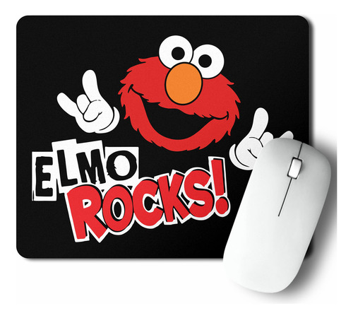 Mouse Pad Elmo And Cookie Monster (d1171 Boleto.store)