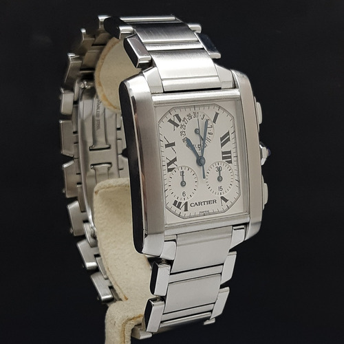 Cartier Tank Francaise Chronoflex