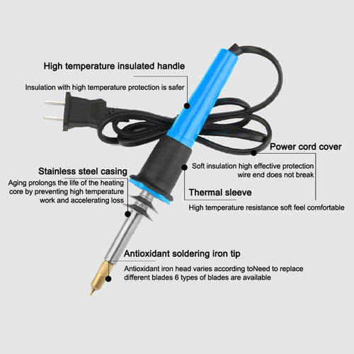 Juego De Kit De Grabado Con Bolígrafo De Soldadura, Pirograf