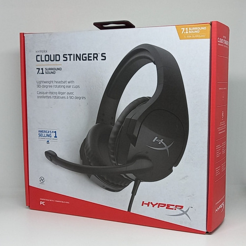 Audífonos Gamer Hyperx Cloud Stinger S Negro (openbox)