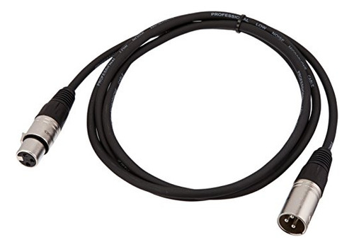 Padrão Microp Balanced XLR de homem para mulher da Amazon Basic