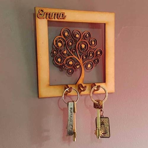 Combo Cuadros Porta Llaves Personalizados Souvenir Mdf