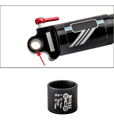 2 Piezas Shock Du Buje Para Heck, Rock Shox, Marzocchi