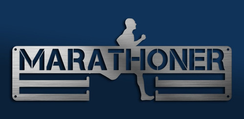 Medallero Marathoner Porta Medallas Personalizado Gratis