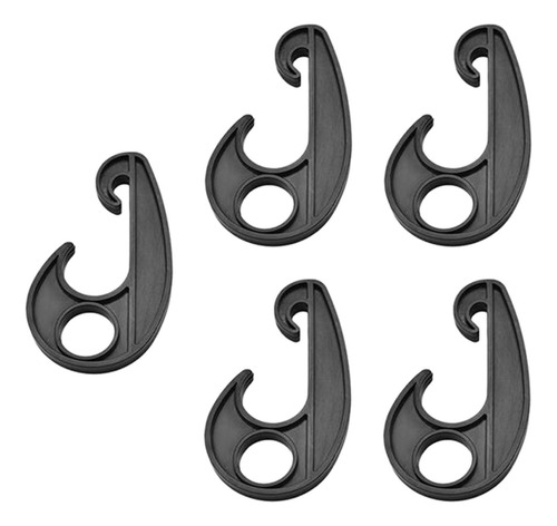 5x Ganchos De Cuerda Elástica Accesorios Ganchos De Cuerda