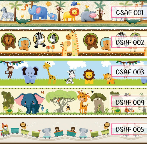 Vinilos Decorativos Infantiles Cenefa 1,48mts Personalizado
