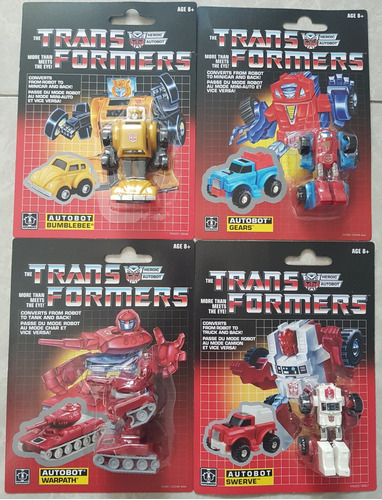 Hasbro Transformers Legion G1 Vintage Autobot Set 4 Piezas