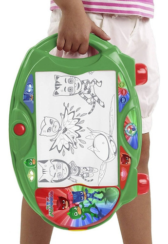 Pjmask Caja Luz Dibujo Lightbox Catboy Gekko 30 Dibujos