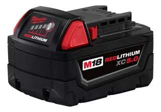 Bateria Milwaukee 18v 5 Ah M18 Red Lithium Xc +66% Xc30
