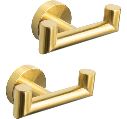 Gancho Doble Para Toallas De Acero Inoxidable Sus304