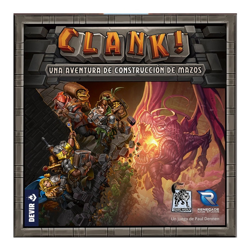 Clank - Devir - Español - Juego De Mesa