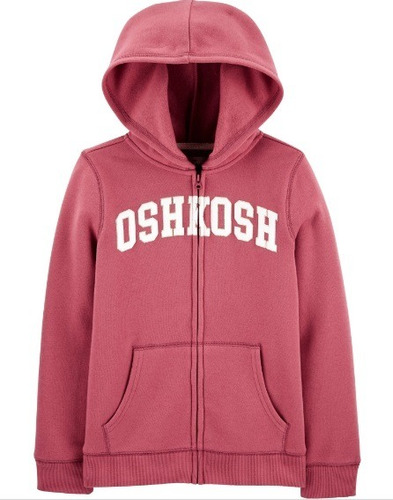 Campera De Algodon Con Logo  Niña Oshkosh 8t Flaber 