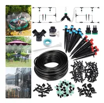 Comprar Sistema Riego Jardin Pie Ft Kit Goteo Pieza Automatico Tubo