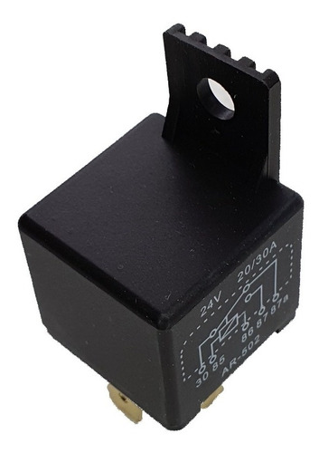 Relay 5 Patas Inversor Doble Circuito 24v 30 Amp