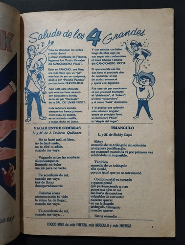 Cancionero Picot Edición Del Año De 1963 (Usado)
